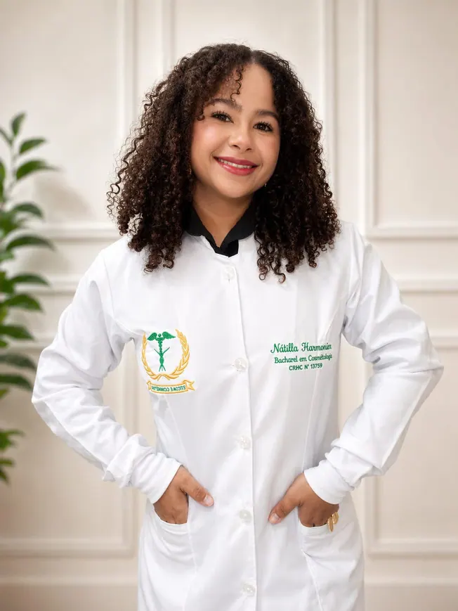 Drª Náth Harmonier, esteticista responsável pela consultoria de skincare